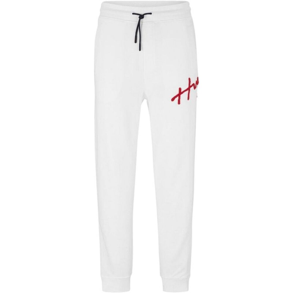 Hugo Mens Drog Logo Joggers / White